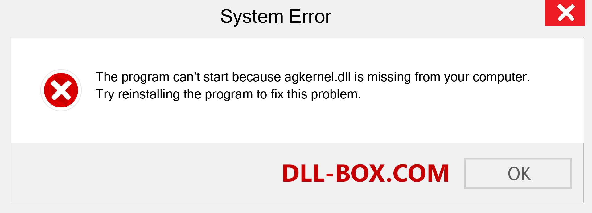  agkernel.dll file is missing?. Download for Windows 7, 8, 10 - Fix  agkernel dll Missing Error on Windows, photos, images